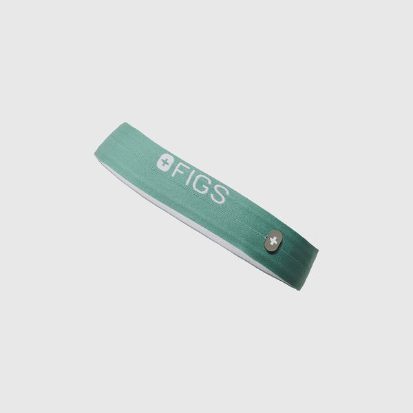 Eucalyptus Elastic Headband With Buttonholes