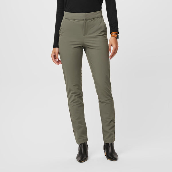 women's Agave FIGSPRO™ Skinny Zip Fly - Tall Trouser