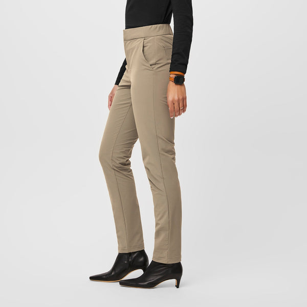 women's Twill FIGSPRO™ Skinny Zip Fly - Tall Trouser