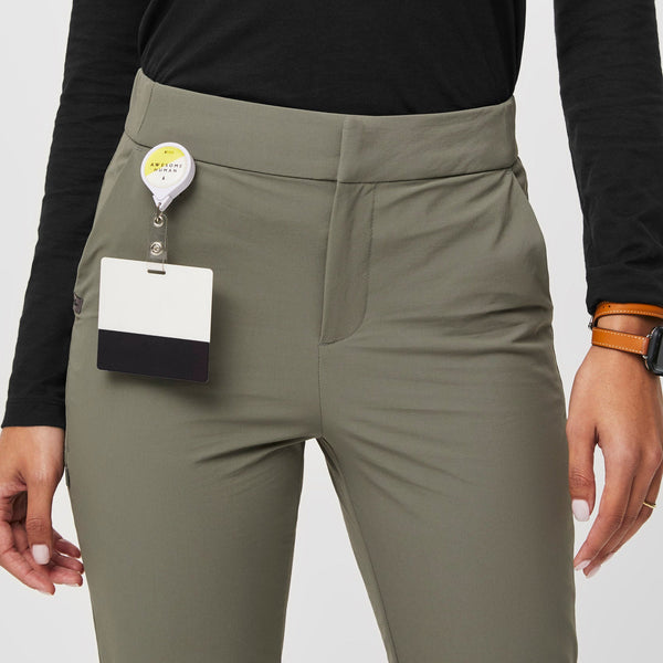 women's Agave FIGSPRO™ Skinny Zip Fly - Tall Trouser