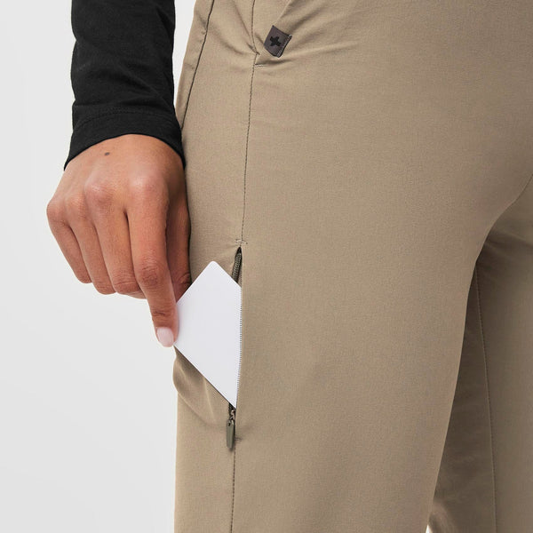 women's Twill FIGSPRO™ Skinny Zip Fly - Tall Trouser