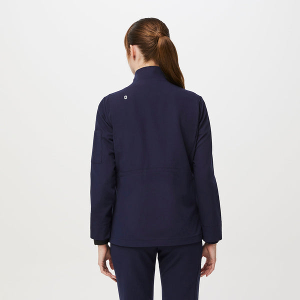Women's Navy Page - Scrub Jacket