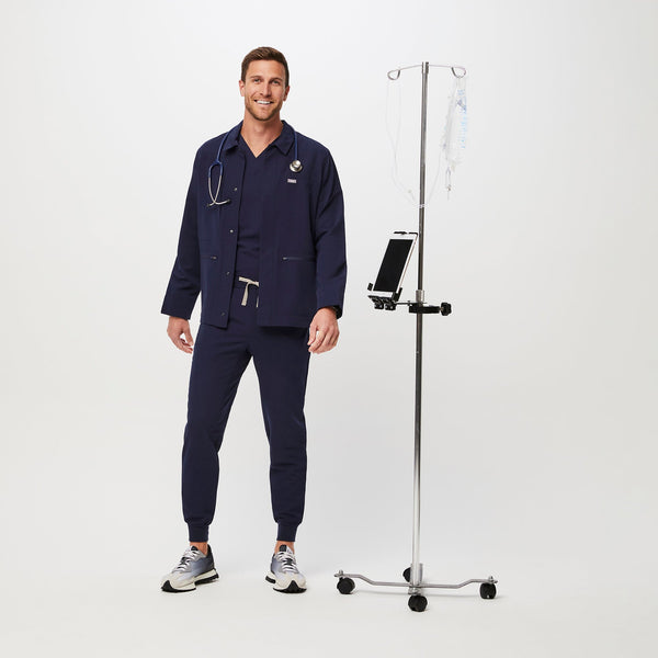 men's Navy Reed - Scrub Jacket