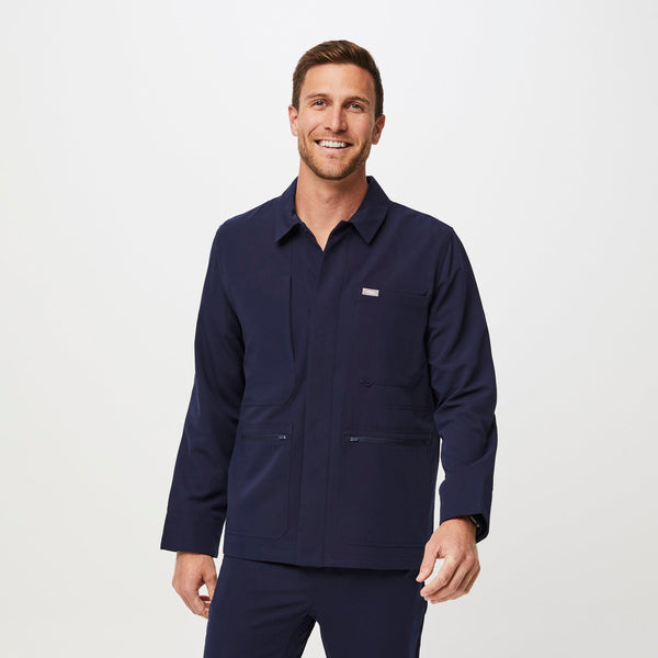 men's Navy Reed - Scrub Jacket