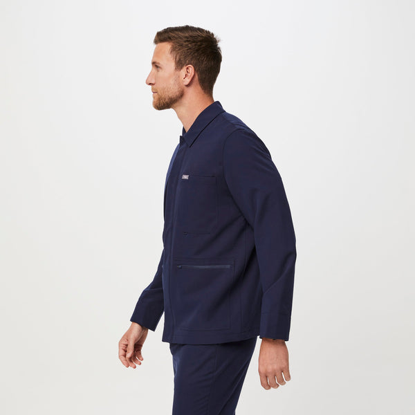 men's Navy Reed - Scrub Jacket