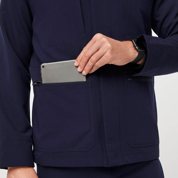 men's Navy Reed - Scrub Jacket