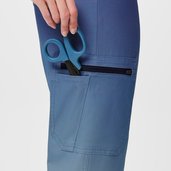 women's Ocean MistYola High-Rise Slim FREEx™ Lined -  Scrub Pant