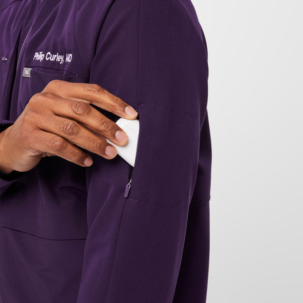 men's Purple Jam Cobaki - Double Utility Scrub Jacket