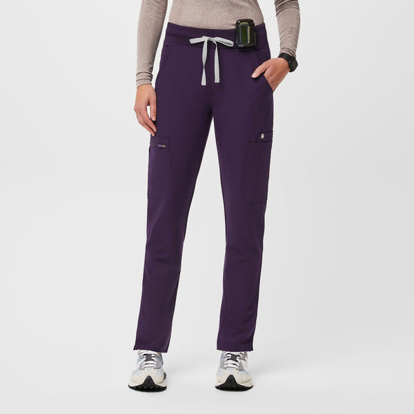 women's Purple Jam Yola High-Rise Slim -  Scrub Pant