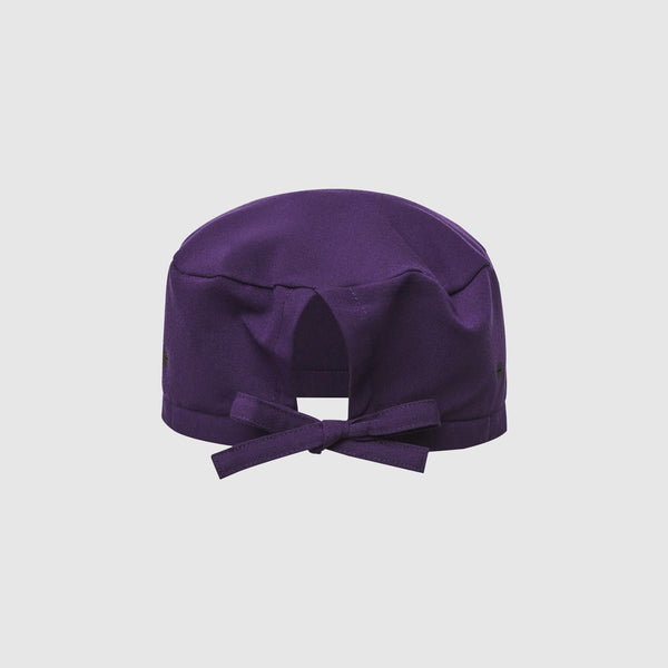Purple Jam FIGS Scrub Cap With Buttonholes