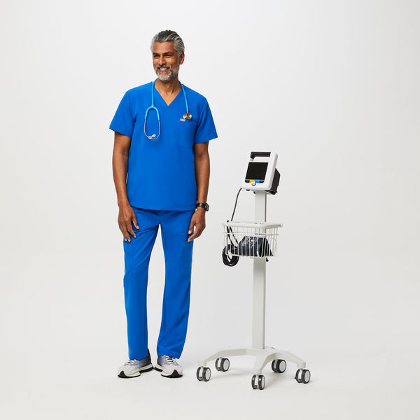 Men's Royal Blue Chisec™ -  Scrub Top