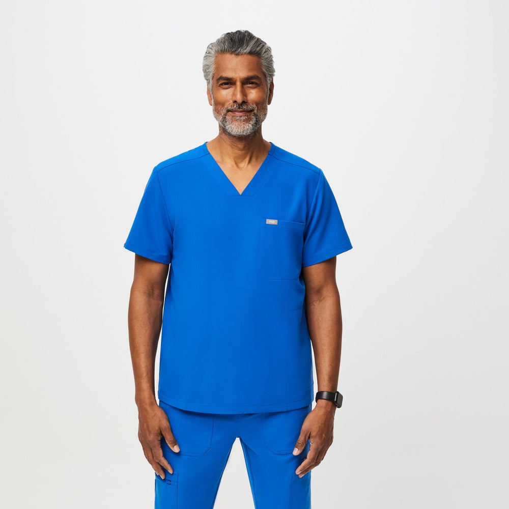 Men's Royal Blue Chisec™ -  Scrub Top
