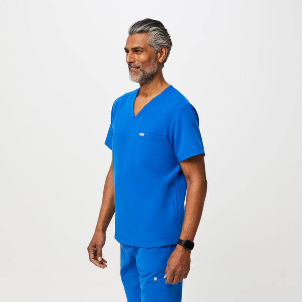 Men's Royal Blue Chisec™ -  Scrub Top