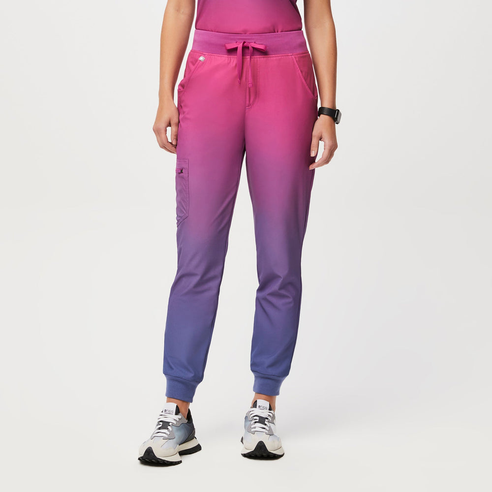women's Sunset Zamora High-Rise™ FREEx™ Lined - Petite Jogger Scrub Pant