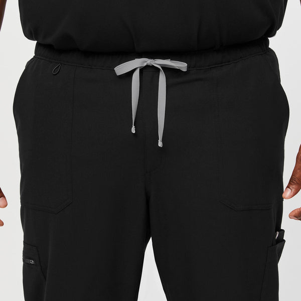 men's Black Cairo - Short Straight-Leg Scrub Pant™ (3XL - 6XL)