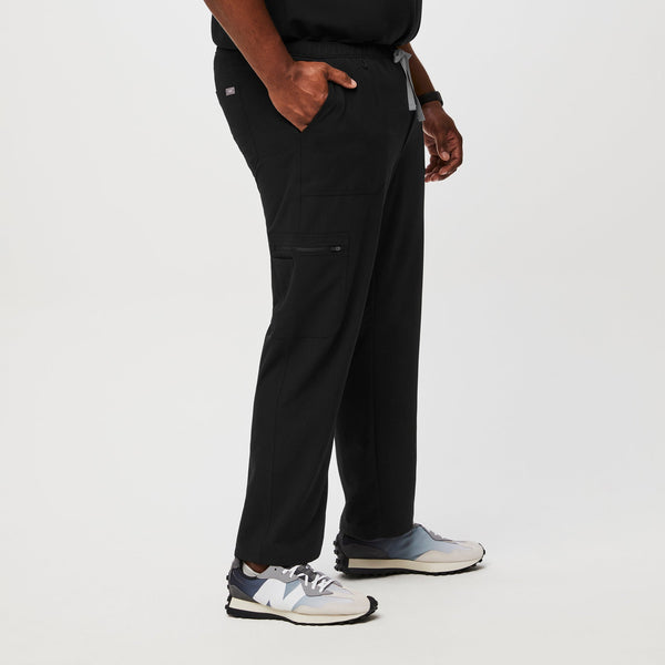 men's Black Cairo - Short Straight-Leg Scrub Pant™ (3XL - 6XL)