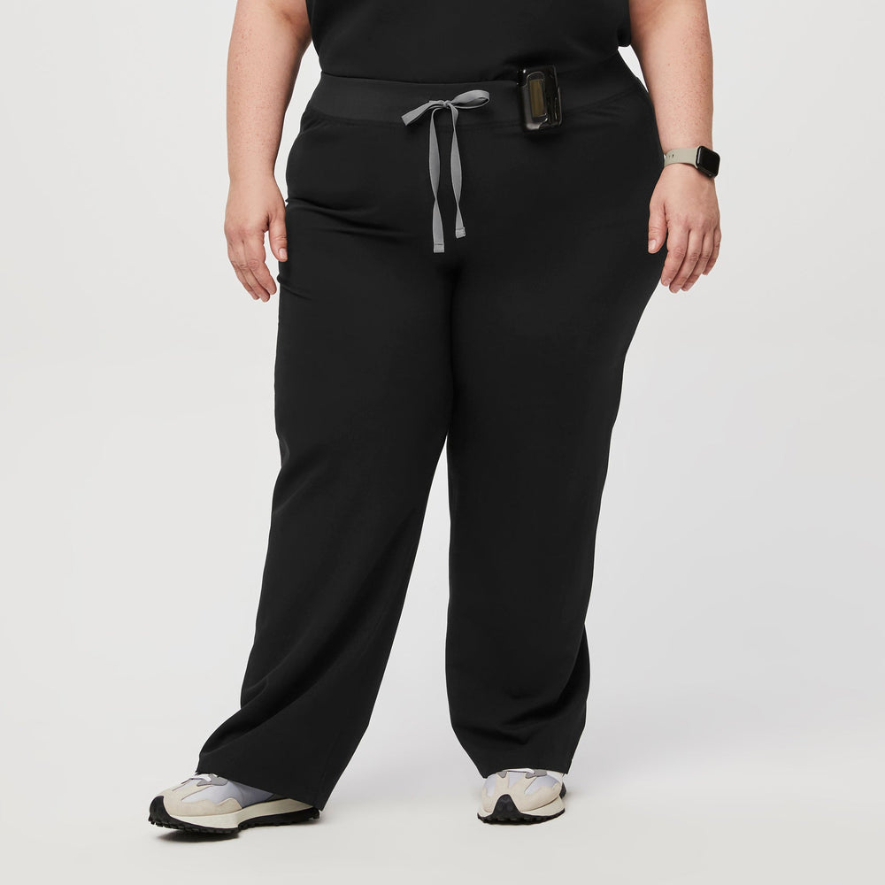 women's Black Livingston - Tall Straight-Leg Scrub Pant™ (3XL - 6XL)