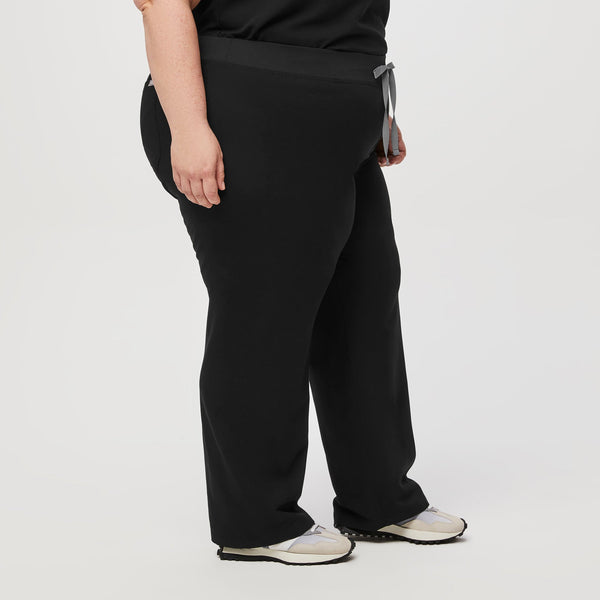 women's Black Livingston - Tall Straight-Leg Scrub Pant™ (3XL - 6XL)