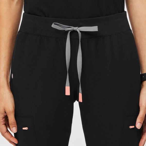 women's Black Muoy - Petite Jogger Scrub Pant
