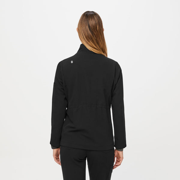 Women's Black Page - Scrub Jacket