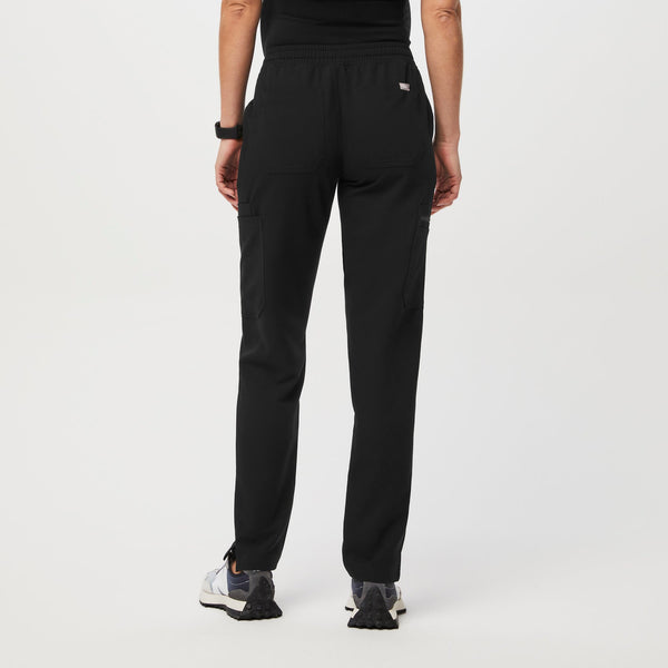 women's Black Yola™ Maternity - Tall  Scrub Pant