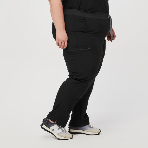 women's Black Yola Slim - Tall  Scrub Pant 2.0™ (3XL - 6XL)