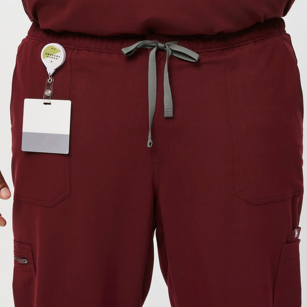 men's Burgundy Cairo - Tall Straight-Leg Scrub Pant™ (3XL - 6XL)