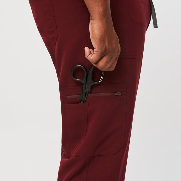 men's Burgundy Cairo - Tall Straight-Leg Scrub Pant™ (3XL - 6XL)