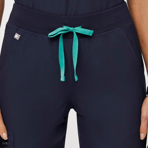 women's Navy FREEx™ Lined Zamora™ - Tall Jogger Scrub Pant