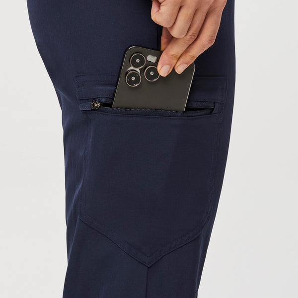 women's Navy FREEx™ Lined Zamora™ - Jogger Scrub Pant