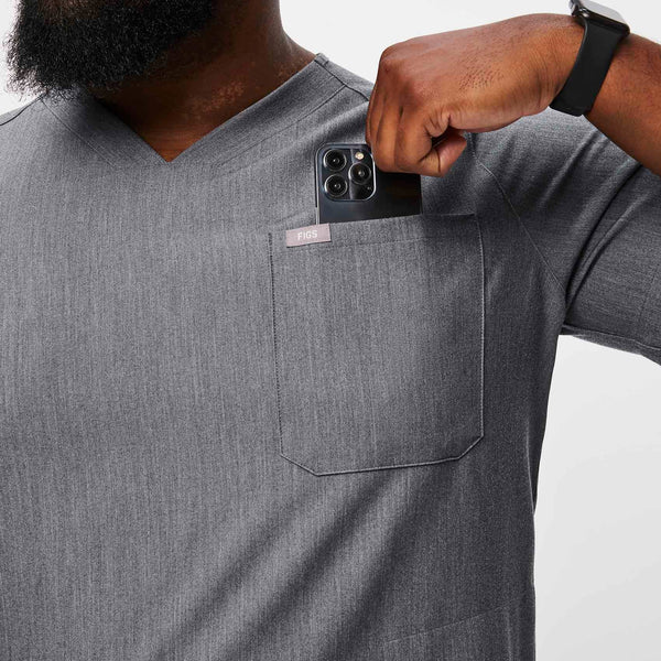 Men's Graphite Chisec™ -  Scrub Top (3XL - 6XL)