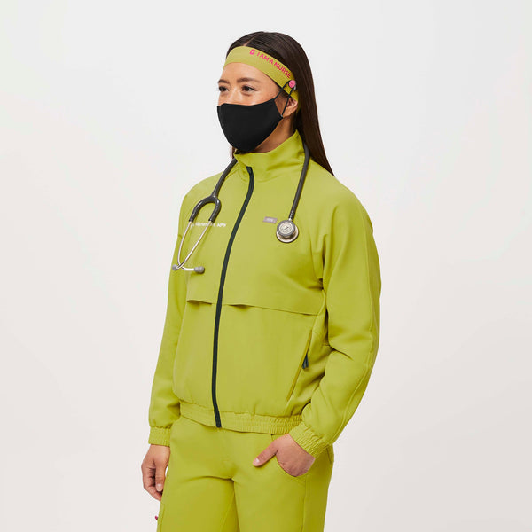 Limeade Elastic Headband With Buttonholes I Am A Nurse