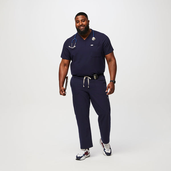 men's Navy Cairo- Straight-Leg Scrub Pant™ (3XL - 6XL)