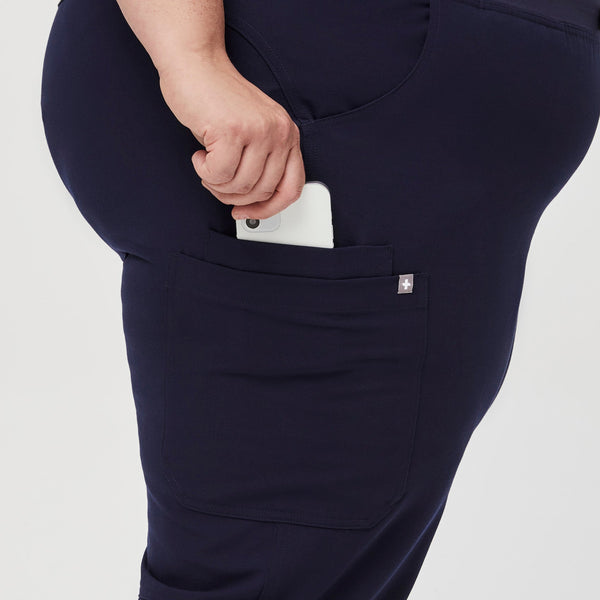 women's Navy Kade - Petite Straight-Leg Scrub Pant™ (3XL - 6XL)