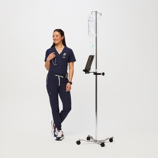 women's Navy Muoy - Tall Jogger Scrub Pant
