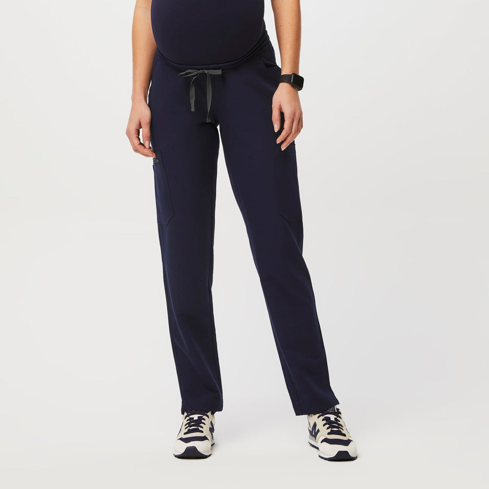 Women's Navy Yola™ Maternity -  Scrub Pant