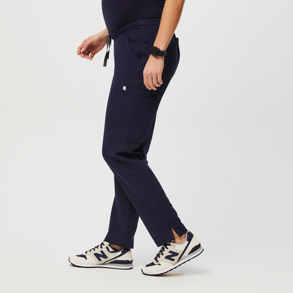 women's Navy Yola™ Maternity - Tall  Scrub Pant