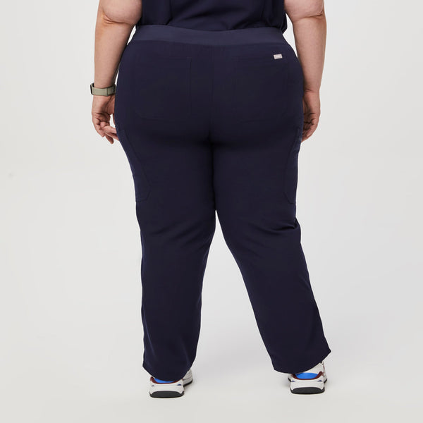 women's Navy Yola Slim - Petite  Scrub Pant 2.0™ (3XL - 6XL)