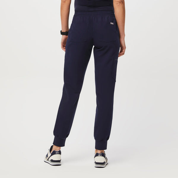 women's Navy Zamora™ Maternity - Petite Jogger Scrub Pant