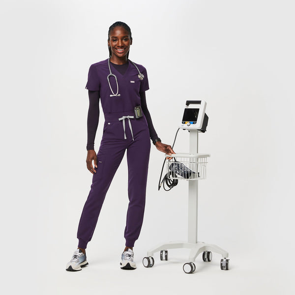 women's Purple Jam Zamora™ High-Rise - Tall Jogger Scrub Pant