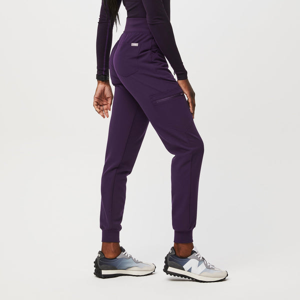 women's Purple Jam Zamora™ High-Rise - Petite Jogger Scrub Pant