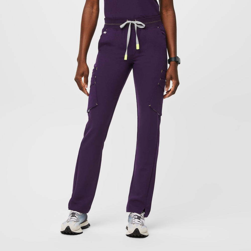 women's Purple Jam Soeng - Double Utility Skinny Scrub Pant