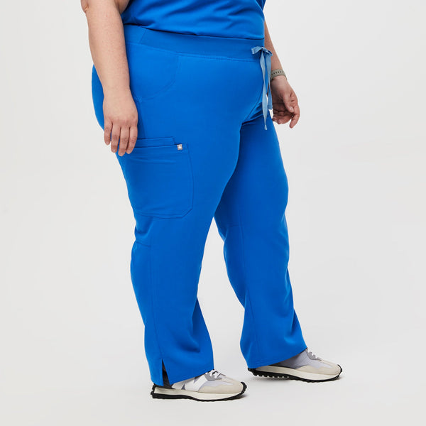 women's Royal Blue Kade - Petite Straight-Leg Scrub Pant™ (3XL - 6XL)