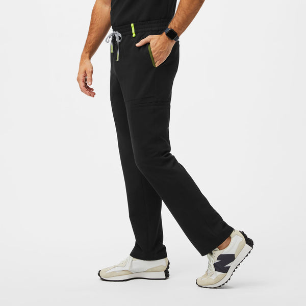 men's Black Performance Apac - Contrast Scrub Pant