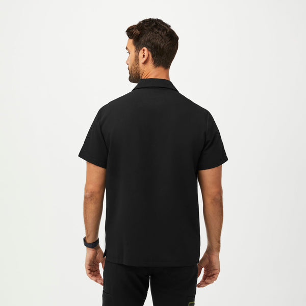 men's Black Performance Dothan - Contrast ScrubPolo™