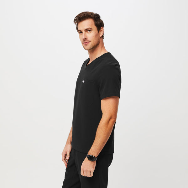 men's Black Slim Leon -  Scrub Top™