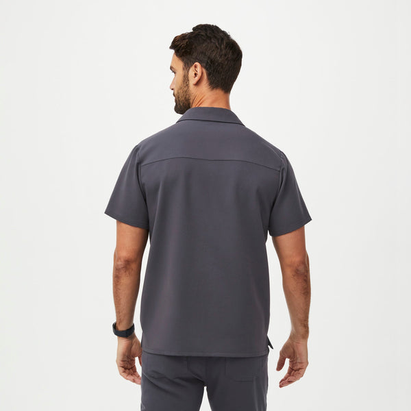 men's Charcoal Lima - Short-Sleeve ScrubPolo™