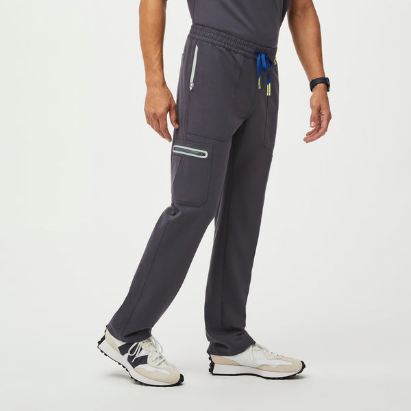 men's Charcoal Performance Apac - Short Contrast Scrub Pant