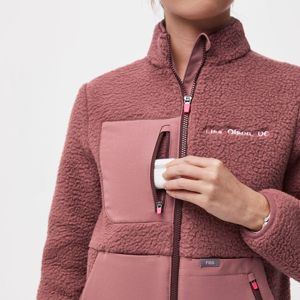 women's Mauve On-Shift™  - Sherpa Jacket