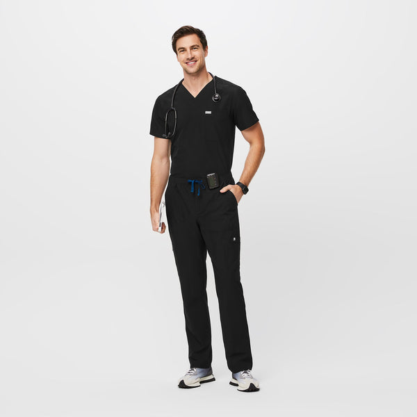 men's Black Cairo FREEx™ Lined - Tall Cargo Scrub Pant